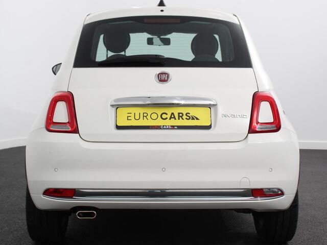 Fiat 500 1.0 Hybrid Dolcevita Finale Panorama dak Airco Cruise Control Navigatie Apple Carplay/Android Auto Dab Digitale Cockpit Parkeer Sensoren Lichtmetalen Velgen 16" Led