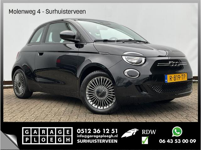 Fiat 500 Icon 42 kWh SOH 93% Carplay Cruise Clima Led Digitaal NL-Auto Voll.Onderhouden!