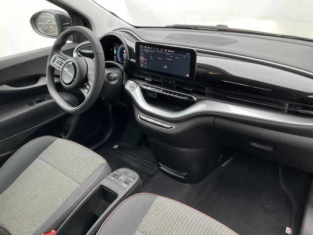 Fiat 500 Icon 42 kWh SOH 93% Carplay Cruise Clima Led Digitaal NL-Auto Voll.Onderhouden!