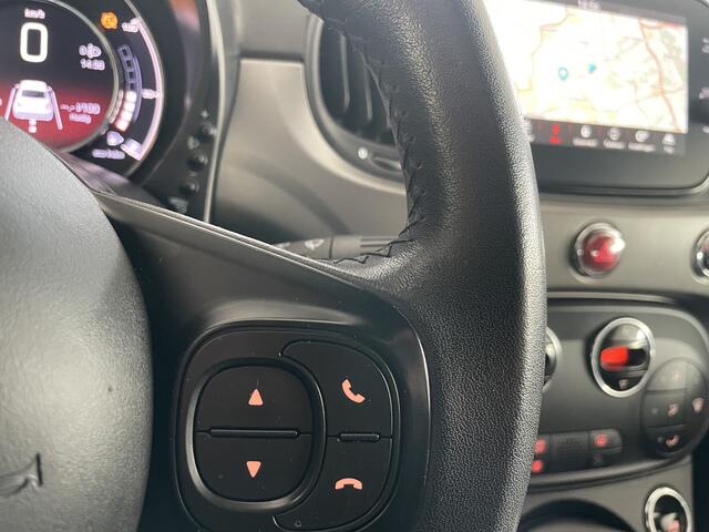 Fiat 500 0.9 TwinAir Turbo Sport Mat Groen Airco - Cruise control - Bluetooth - Groot navigatiesysteem - Mistlampen voor - Licht metalen velgen 16 inch - Start/stop systeem - Stuur leder - Stuur multifunctioneel - Centrale deurvergrendeling met afstandsbediening