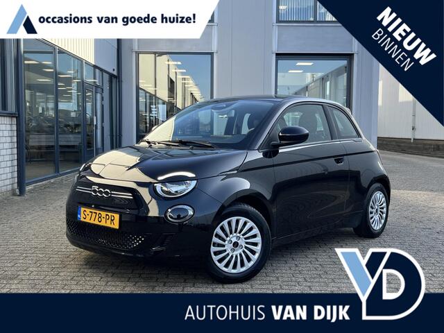Fiat 500 42 kWh | NL Auto/1e Eig./Voll.Historie/Clima/Cruise/Apple CarPlay-Android Auto/DAB/Bluetooth