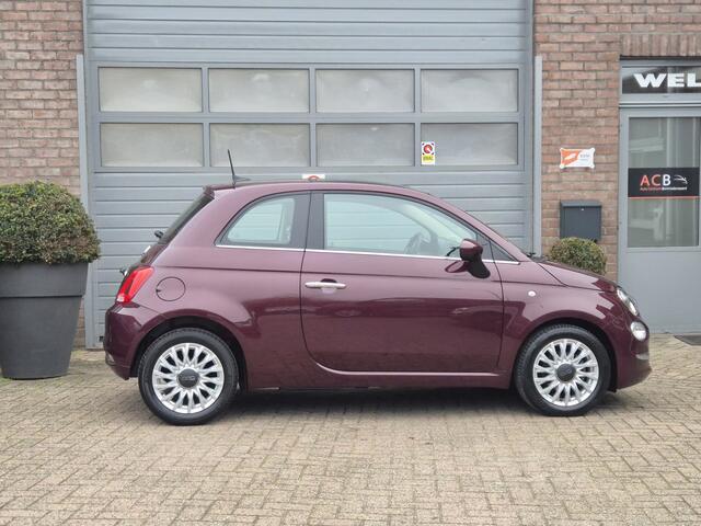 Fiat 500 0.9 TwinAir Turbo Lounge Panoramadak, Navigatie. In werkelijke nieuwstaat.