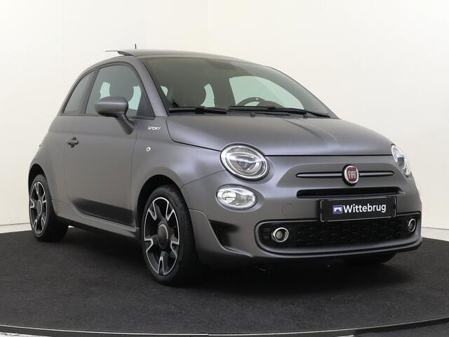 Fiat 500 1.0 Hybrid Sport | Navi by App | Panorama Dak | Parkeer sensoren achter |