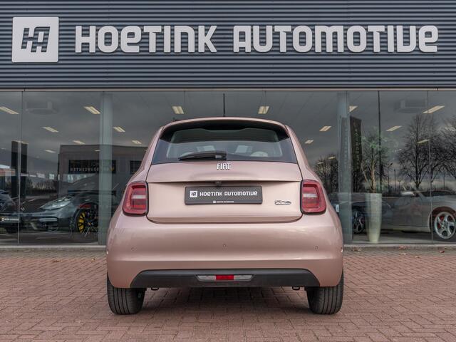 Fiat 500 3+1 La Prima 42 kWh | Rose Gold | Dealer onderhouden | Camera