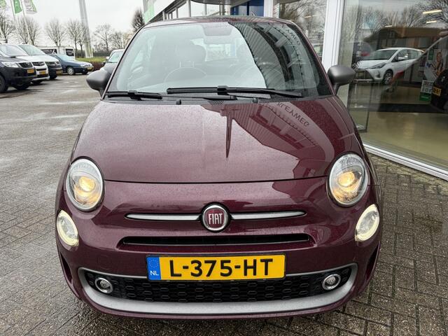 Fiat 500 1.0 Hybr. Sport, Zijskirt, 16"inch, Carplay, PDC