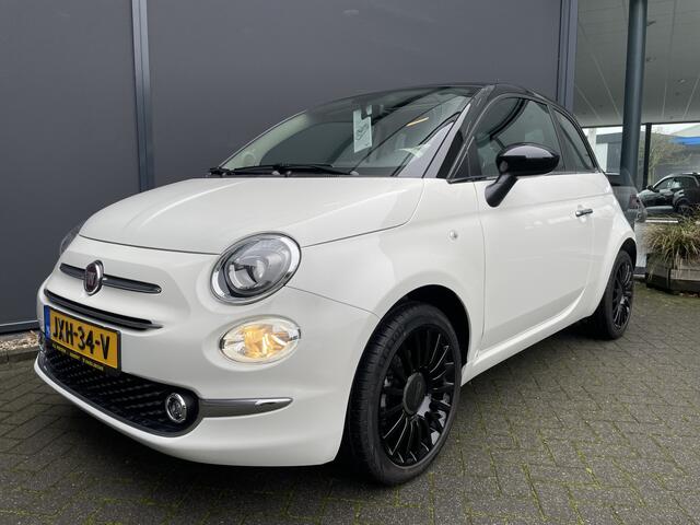 Fiat 500 1.0 GSE Hybrid Dolcevita Bi-colore Airco - Apple carplay - Cruise control - Panoramadak - Parkeersensoren achter - Licht metalen velgen 16 inch - Bluetooth - Mistlampen voor - All season banden - Navigatiesysteem - Stuur kunstleder - Stuur multifunctionee