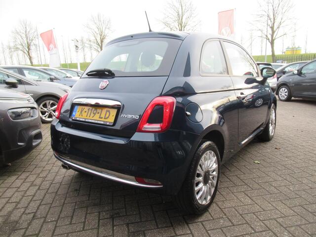 Fiat 500 1.0 Hybrid Lounge | Airco | Android Auto | Parkeersensoren | Incl. BOVAG Garantie | Bluetooth | LED Dagrijverlichting |