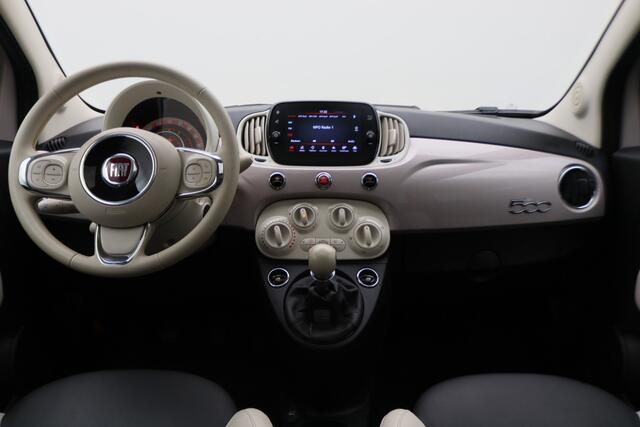 Fiat 500 1.0 Hybrid Dolcevita Panoramadak, Cruise, Apple Carplay, PDC, 15"