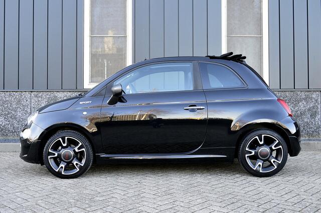 Fiat 500 1.0 Hybrid Sport Rijklaarprijs-Garantie Navigatie Leder/Stof Airco Apple car/android Cruise Control