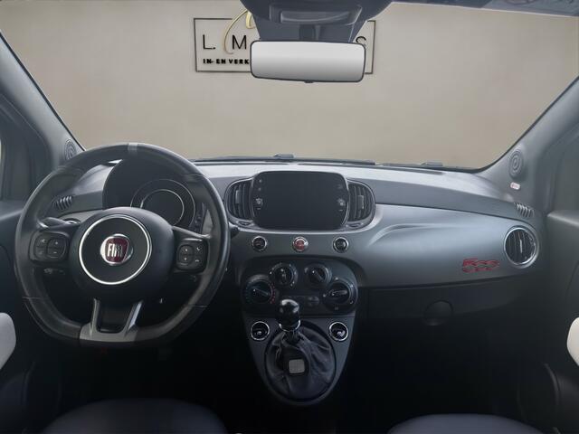 Fiat 500 0.9 TwinAir T Sport 2018 MAT GROEN | Apple CarPlay | Leder