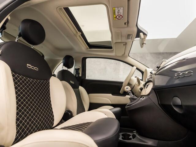 Fiat 500 1.0 Hybrid Sport (SCHUIFDAK, APPLE CARPLAY, VIRTUAL COCKPIT, CLIMATE, SPORTSTOELEN, GETINT GLAS, CRUISE, LEDER, NIEUWSTAAT)