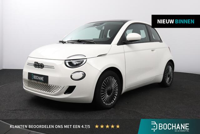Fiat 500 Icon 42 kWh |1e Eigenaar| Fietshaak | Panoramadak | Pack Winter |