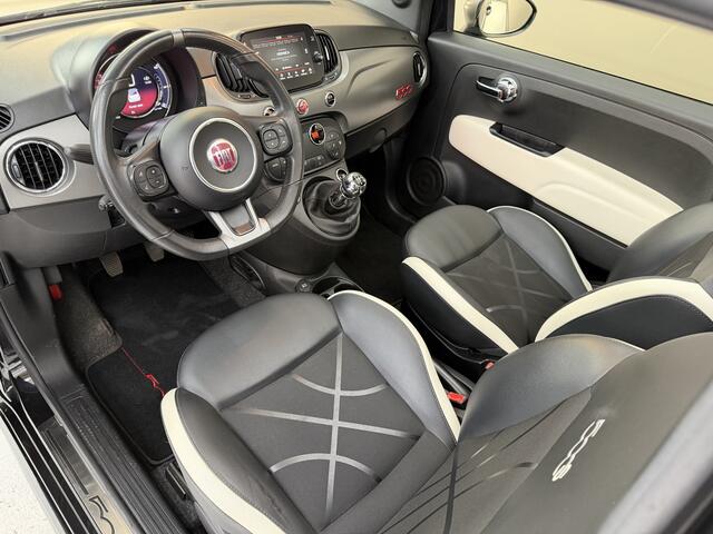 Fiat 500 1.2 S, 70Pk, 2018, BTW auto, Climate control, Digitale tellers, Parkeersensoren, Cruise control, Stuurbediening, Apple carplay,