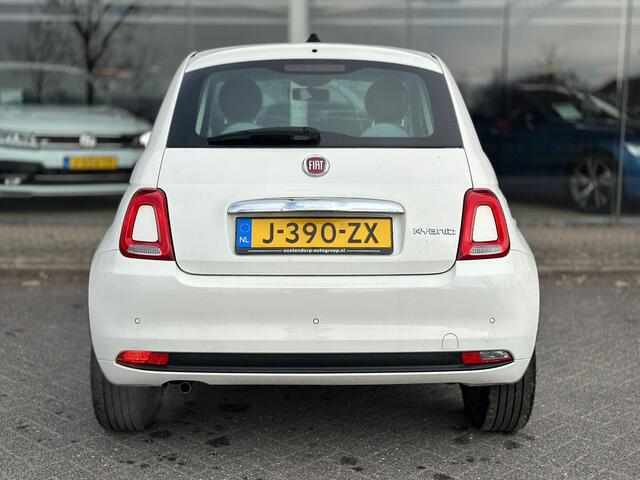 Fiat 500 1.0 Hybrid Pop | Airco | 16"LM velgen | Cruise Control | Bianco Gelato |