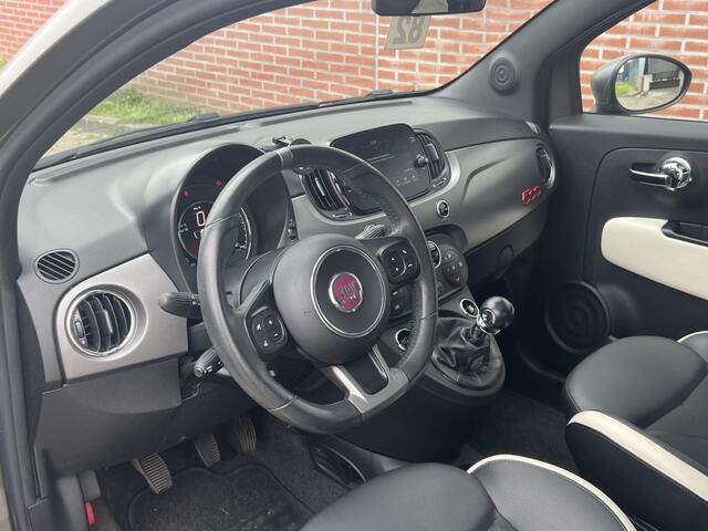 Fiat 500 TwinAir Turbo 105 PK Sport | Navi | Carplay | Pano | Clima | 16"