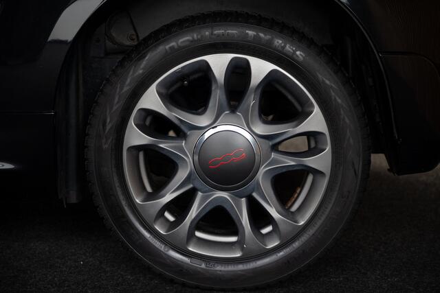 Fiat 500 0.9 TwinAir Turbo 500S Leer Navi Airco Cruise LM velgen