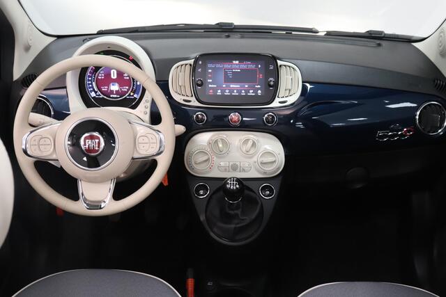 Fiat 500 1.0 Hybrid Cult Cabrio | Airco | Cruise control | AppleCarplay AndroidAuto Navigatie |