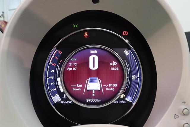 Fiat 500 1.0 Hybrid Cult Cabrio | Airco | Cruise control | AppleCarplay AndroidAuto Navigatie |