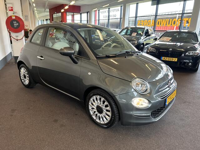 Fiat 500 1.0 Hybrid Star | Panoramadak | Apple carplay | Cruise control | Multimediascherm | Bluetooth | 6 versnellingen | LM velgen