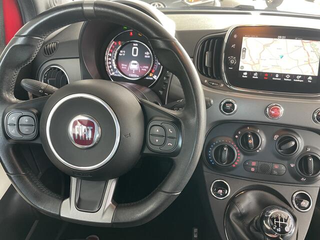 Fiat 500 0.9 TwinAir Turbo Sport Airco - U-connect - Navigatiesysteem - Bluetooth - Cruise control - Elektrische ramen voor - Extra getint glas achter - Licht metalen velgen 16 inch - Mistlampen voor - Radio - Start/stop sys