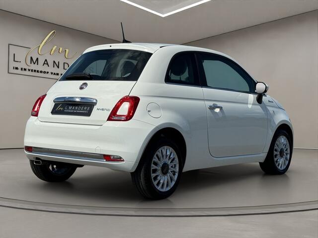 Fiat 500 1.0 Hybrid Dolcevita 2023 WIT | Apple CarPlay | Panoramadak | Ai