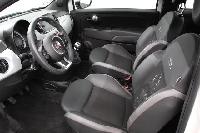 Fiat 500 1.0 Hybrid Sport Connect Navigatie Apple Carplay/Android Auto Airco Dab Sportstoelen Cruise Control Lichtmetalen Velgen