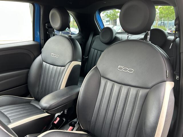 Fiat 500 0.9 TwinAir Turbo Sport | Automaat | Panoramadak | Lederen bekleding | Stoelverwarming | Airco |