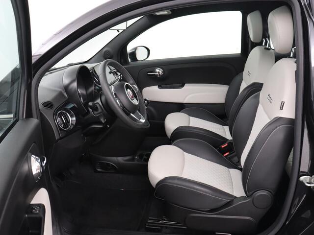 Fiat 500 1.0 Hybrid Dolcevita | Panoramadak | Half leder | Cruise control | Carplay | Climate control | Bluetooth | Lichtmetalen velgen