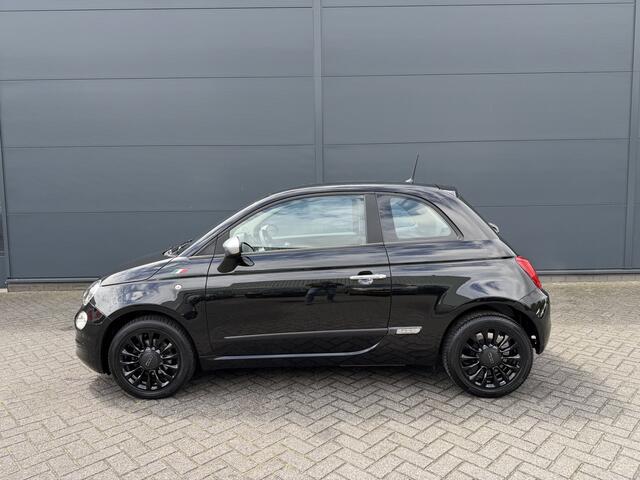 Fiat 500 0.9 TwinAir Turbo Black Edition )Navigatie - Apple Carplay - Airco - 15" Black incl 4S - DAB)