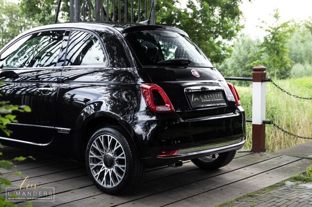 Fiat 500 1.0 Hybrid Dolcevita 2022 Zwart | Apple CarPlay | Climate Contro