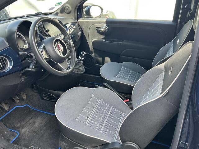 Fiat 500 Cabrio 1.2 Lounge | Carplay | Historie | 15' Velgen | Cruise Control | Parkeersensoren Achter