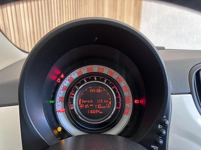 Fiat 500 0.9 TwinAir Turbo Lounge Zonnedak | Parkeersensoren | Navi