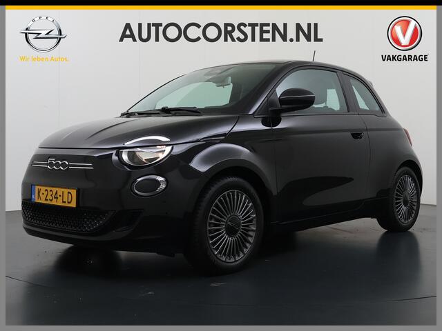 Fiat 500 Icon Long Range 42kWh SOH 91% Apple Carplay Android Auto Navi Ecc Cruise Control Pdc Keyless DAB Led Lmv Bluetooth Isofix Wifi Lane Assist Regen-Lichtsensor Grote Accu 1e Eigenaar Origineel Nederlandse Auto