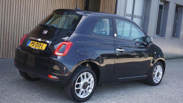 Fiat 500 0.9 TwinAir 80pk Turbo Mirror Airco Cruise Control 15inch LM *Chrome pack* 47123km! NL auto
