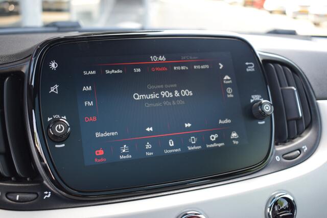 Fiat 500 1.2 Star Panoramadak , Navigatie , Climate /cruise controle | Panramadak | Navigatie | Cruise + Climate Control |