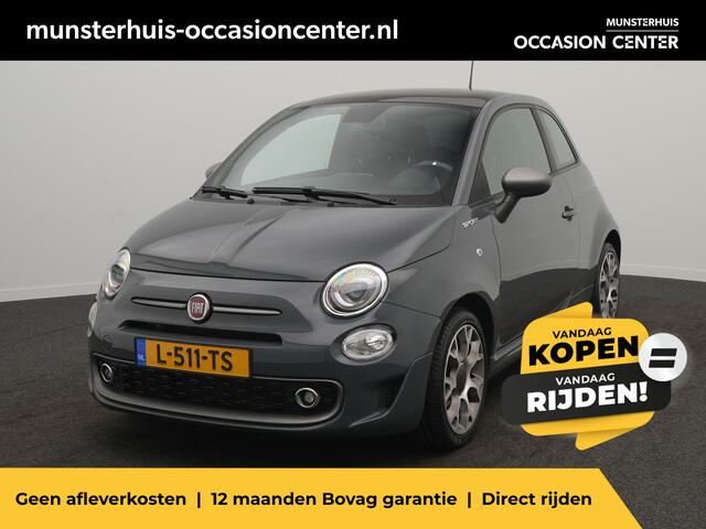 Fiat 500 1.0 Hybrid Sport - RIJKLAARPRIJS - DAB - Cruise Control - Panoramadak