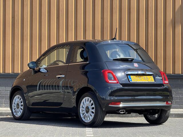 Fiat 500 1.0 Hybrid Dolcevita | Apple Carplay | Android Auto | Origineel Nederlands | Panoramadak | Cruise Control | Airconditioning | Parkeersensoren | 15" Lichtmetaal | DAB | Elektrische Spiegels |