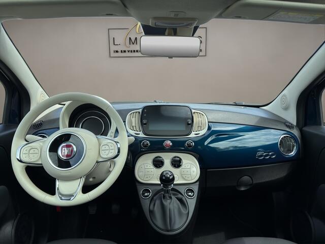 Fiat 500 1.0 Hybrid Dolcevita 2023 BLAUW | Panoramadak | Apple CarPlay