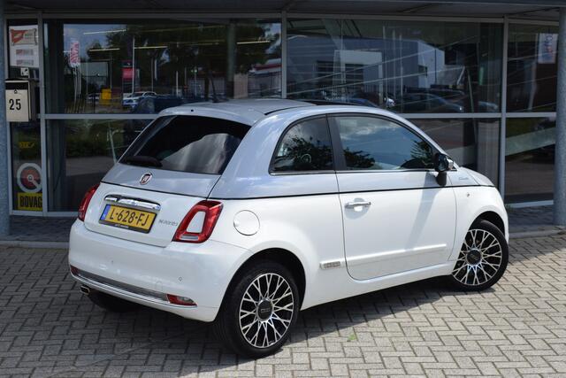 Fiat 500 1.0 Hybrid Dolcevita | Pano/Schuifdak | 15" LM Velgen | Parkeersensoren | Cruise | Apple Carplay & Android auto |
