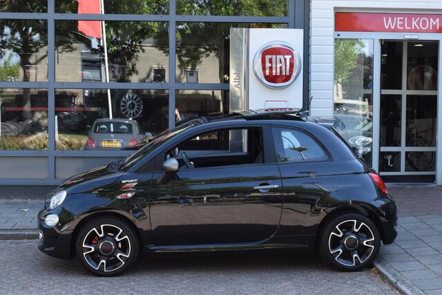 Fiat 500 1.0 Hybrid Sport|Open dak|16"|Cruise|TFT|Clima