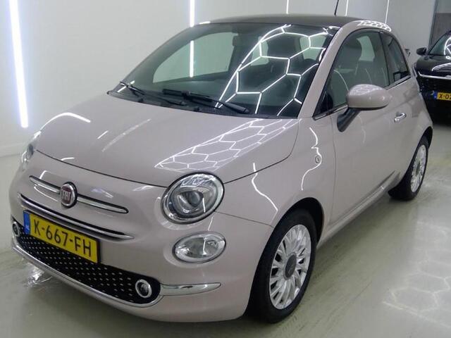 Fiat 500 1.0 Hybrid Star Panoramadak Half Leer Cruise control Parkeersensoren Dealeronderhouden