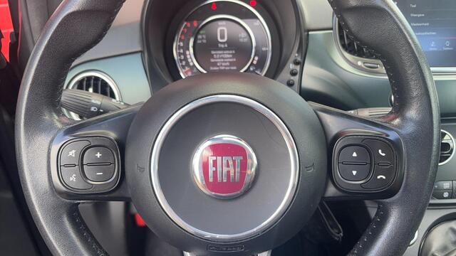 Fiat 500 1.0 Hybrid Rockstar PANORAMA-SCHUIFDAK / CARPLAY / CLIMA / PDC / CRUISE / BLUETOOTH / ELEK RAMEN / NL-AUTO