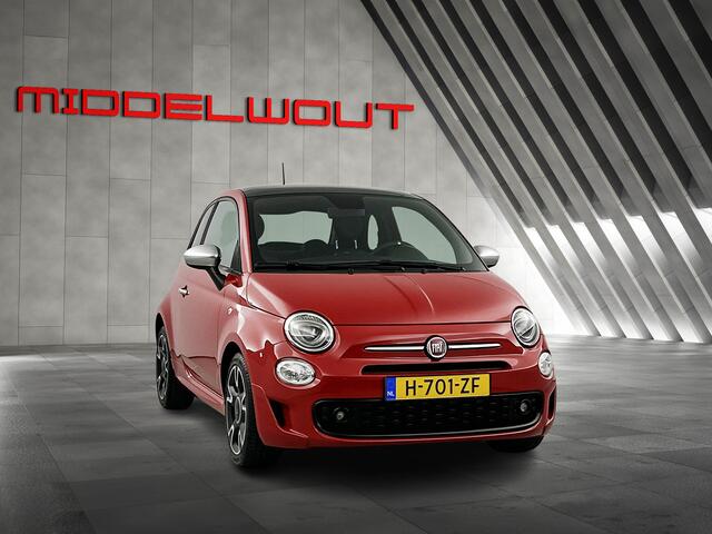 Fiat 500 1.0 Hybrid Rockstar | Pano | Leder | NAV | PDC achter | ORG NL