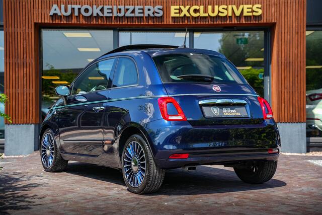 Fiat 500 0.9 TwinAir T Riva Schuifdak Leer Navigatie Cruise Control PDC