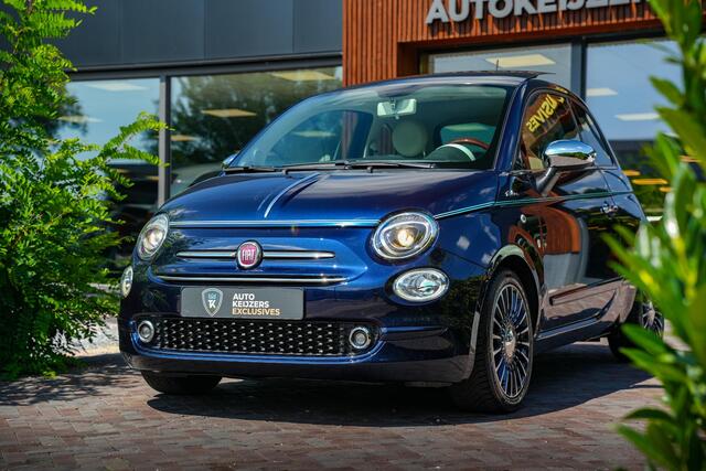 Fiat 500 0.9 TwinAir T Riva Schuifdak Leer Navigatie Cruise Control PDC