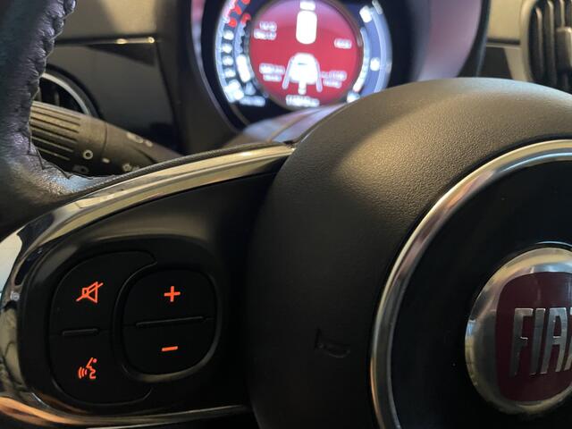 Fiat 500 0.9 TwinAir Turbo Lounge Panoramadak - Airco - parkeersensor achter - Navigatie - Cruise control - Bluetooth - Licht metalen velgen 15 inch - Radio - Stuur multifunctioneel - Start/stop systeem
