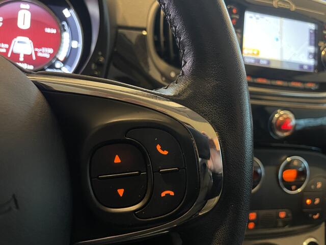Fiat 500 0.9 TwinAir Turbo Lounge Panoramadak - Airco - parkeersensor achter - Navigatie - Cruise control - Bluetooth - Licht metalen velgen 15 inch - Radio - Stuur multifunctioneel - Start/stop systeem