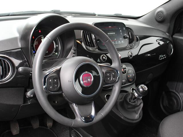 Fiat 500 1.0 Hybrid Bellavita Navigatie Climate Control Apple Carplay/Android Auto Dab Digitale Cockpit Parkeer sensoren