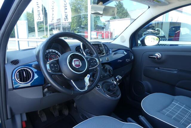 Fiat 500 0.9 TwinAir Turbo Lounge PANO, AIRCO, UCONNECT, DAB, BLUETOOTH, ELEKT. RAMEN, 110.206KM
