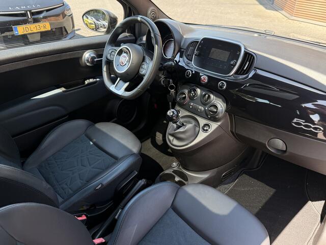 Fiat 500 1.0 Hybrid Launch Edition Panodak / Navi / Airco / Cruise / Sport Stuur